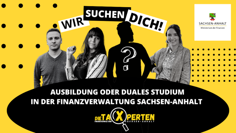 Mit Klick auf das Logo erhalten Sie Infos zu Ausbildung und Studium.